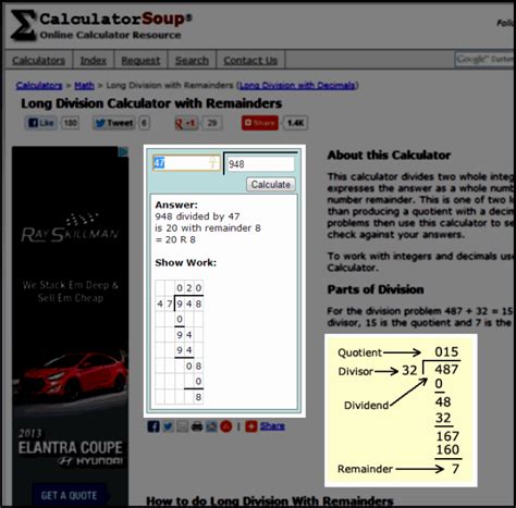 Calculator Soup .